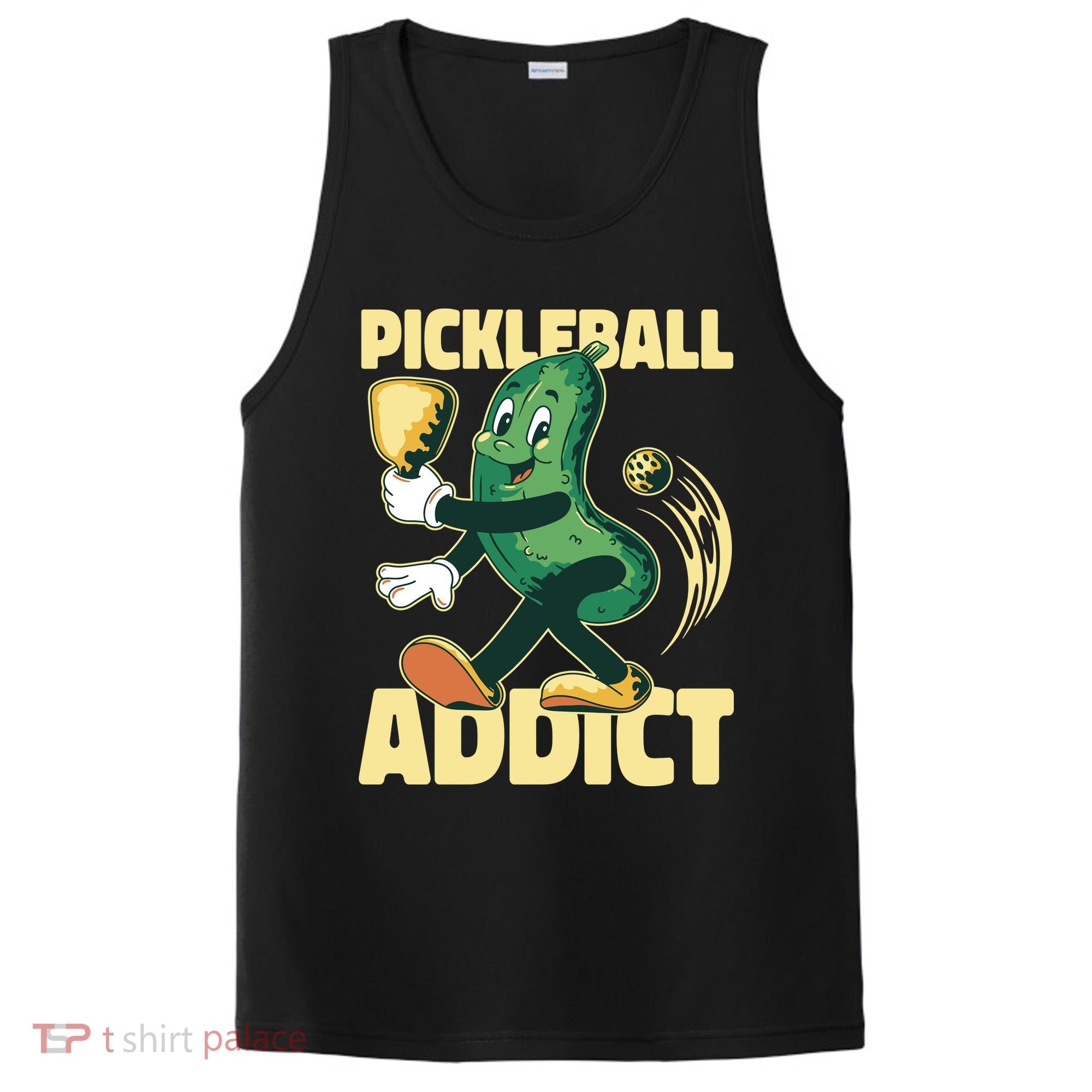Funny Pickleball Addict PosiCharge Competitor Tank
