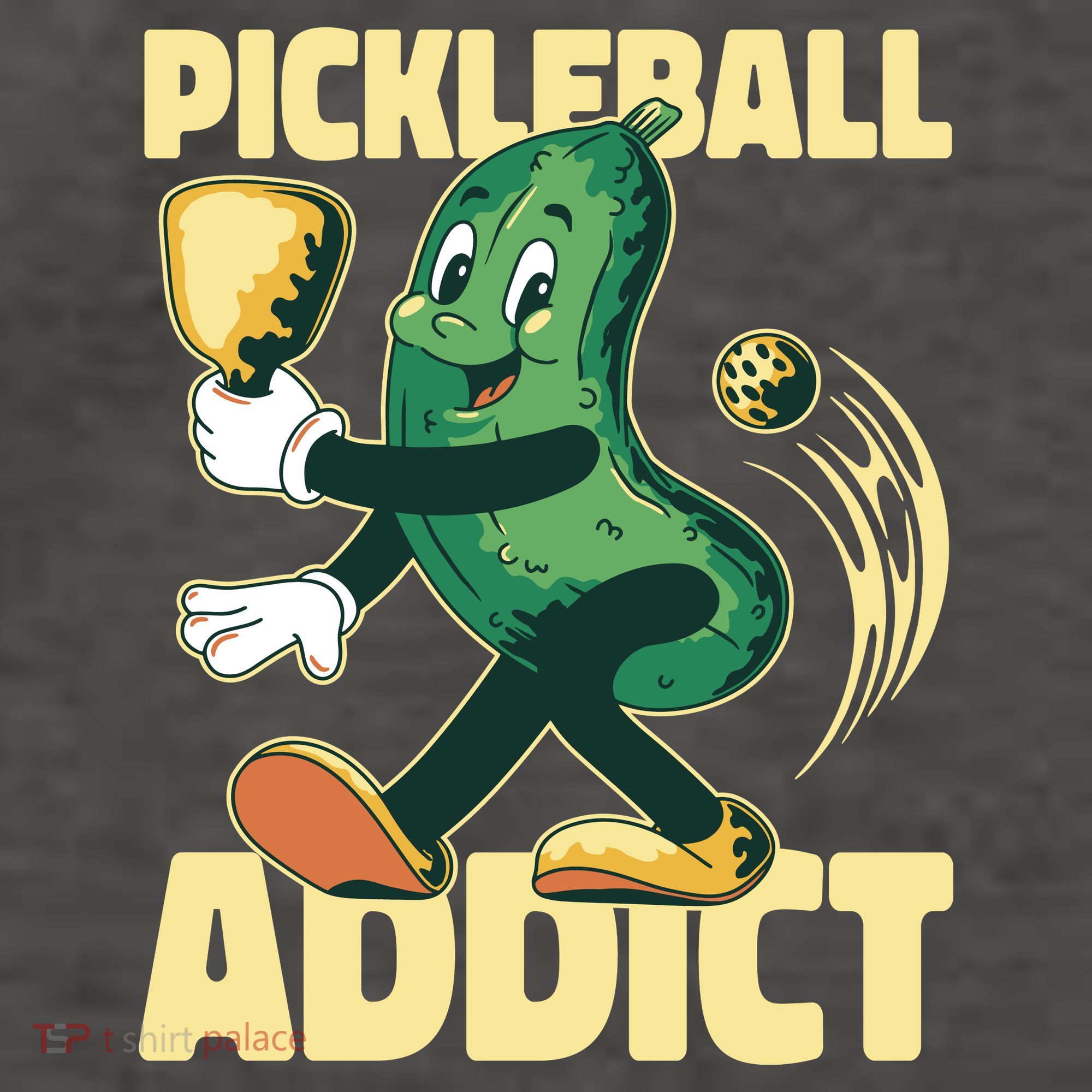 Funny Pickleball Addict Vector Backpack