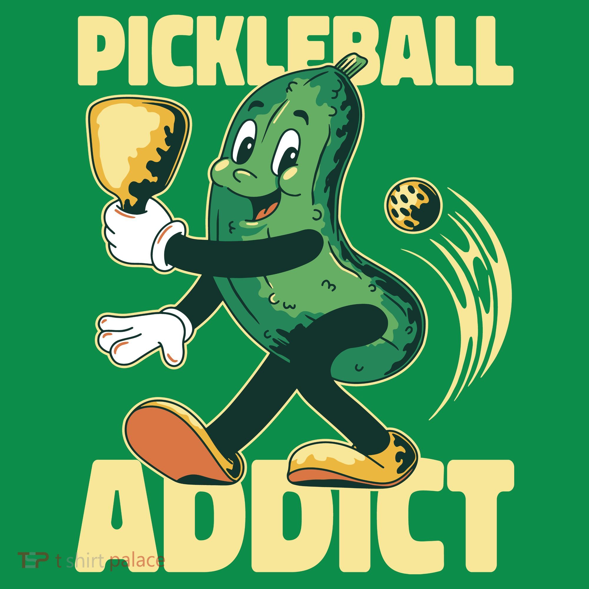 Funny Pickleball Addict Tall T-Shirt