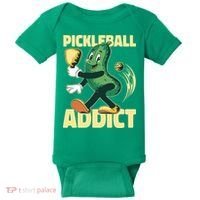 Funny Pickleball Addict Baby Bodysuit thumb 0