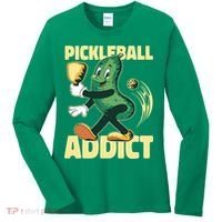 Funny Pickleball Addict Women's Long Sleeve Shirt thumb 0