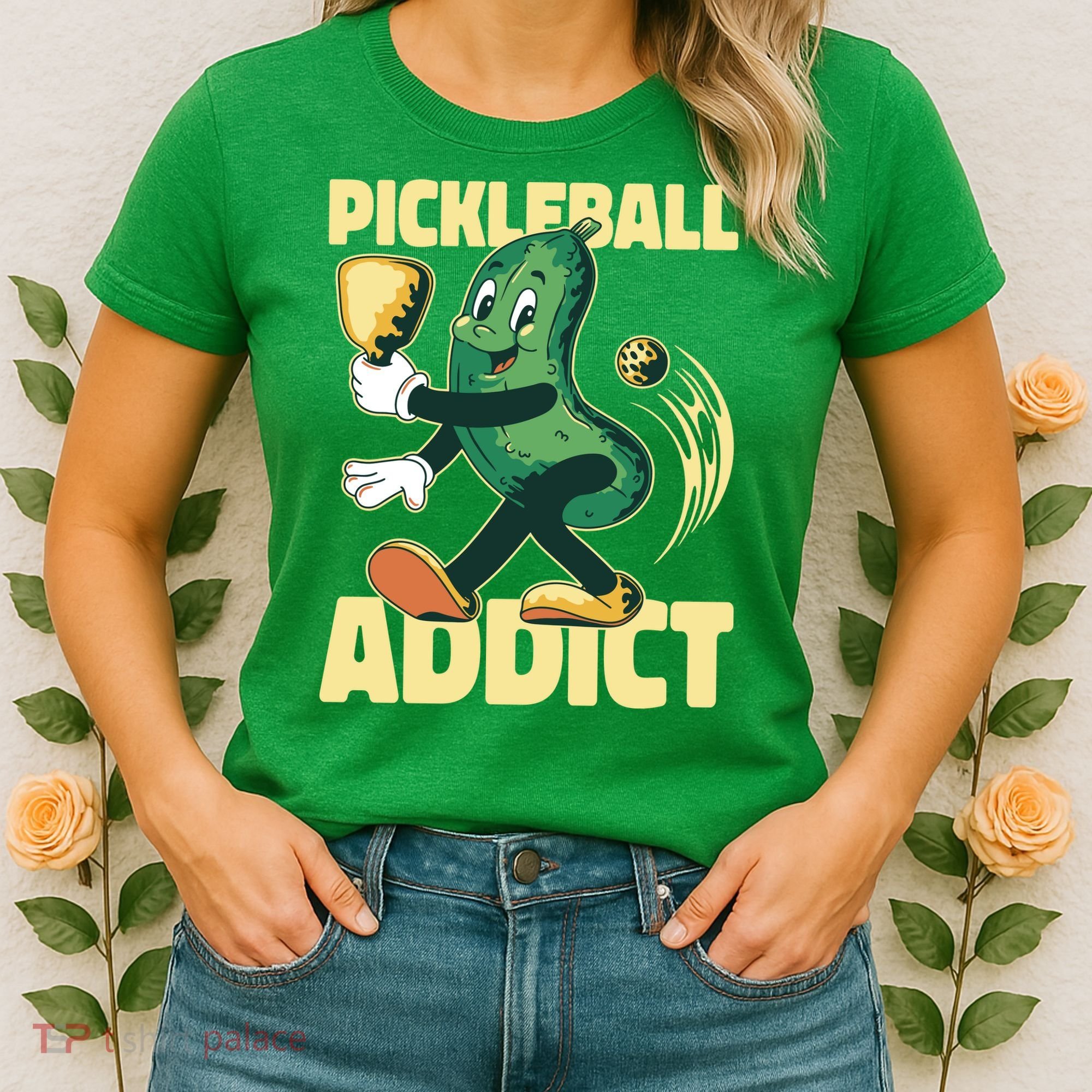 Funny Pickleball Addict Women's T-Shirt