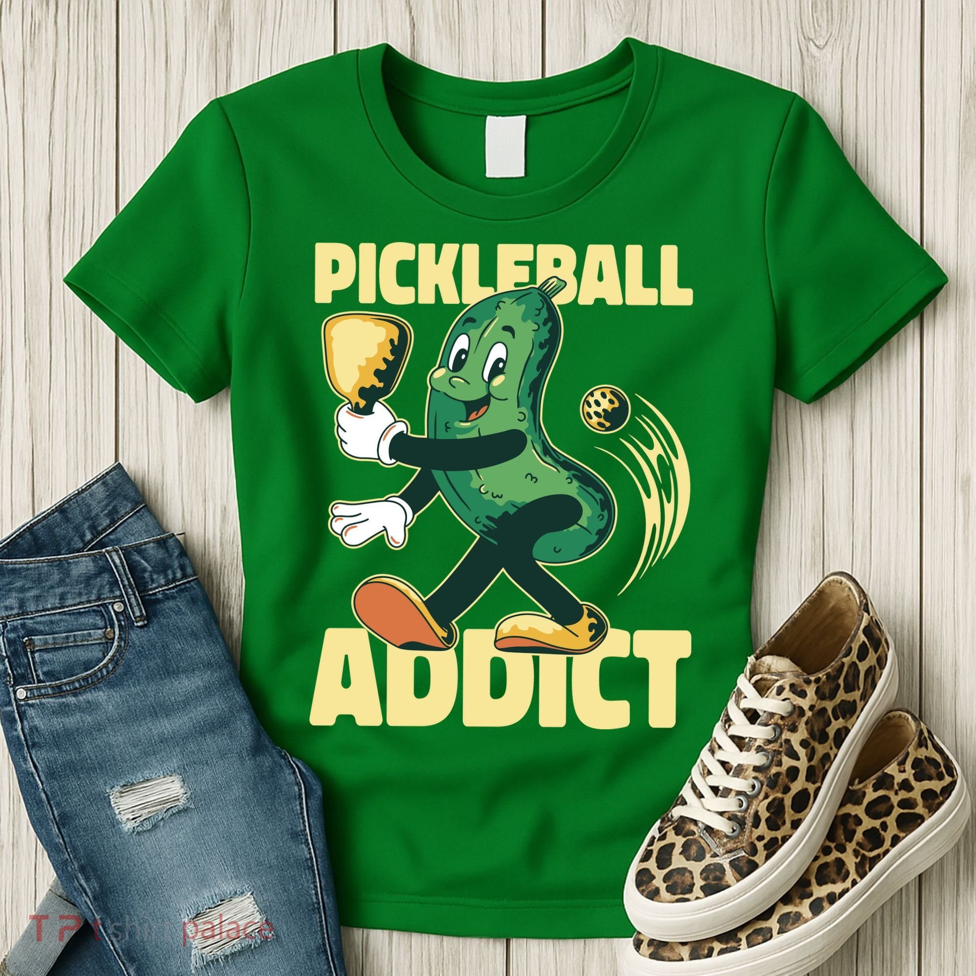 Funny Pickleball Addict Women's T-Shirt