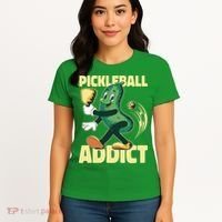 Funny Pickleball Addict Women's T-Shirt thumb 4