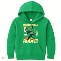 Funny Pickleball Addict Kids Hoodie thumb 0