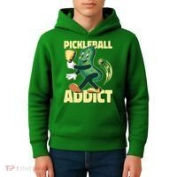 Funny Pickleball Addict Kids Hoodie thumb 4