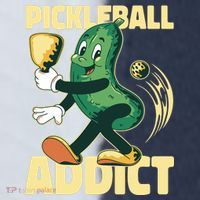 Funny Pickleball Addict Sport-Tek Competitor United Soccer Jersey thumb 4