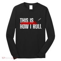 Funny Painter Art For Women Professional Painter Roller Long Sleeve Shirt thumb 0