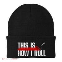 Funny Painter Art For Women Professional Painter Roller Beanie thumb 0