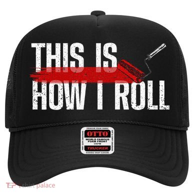 Funny Painter Art For Women Professional Painter Roller Hat