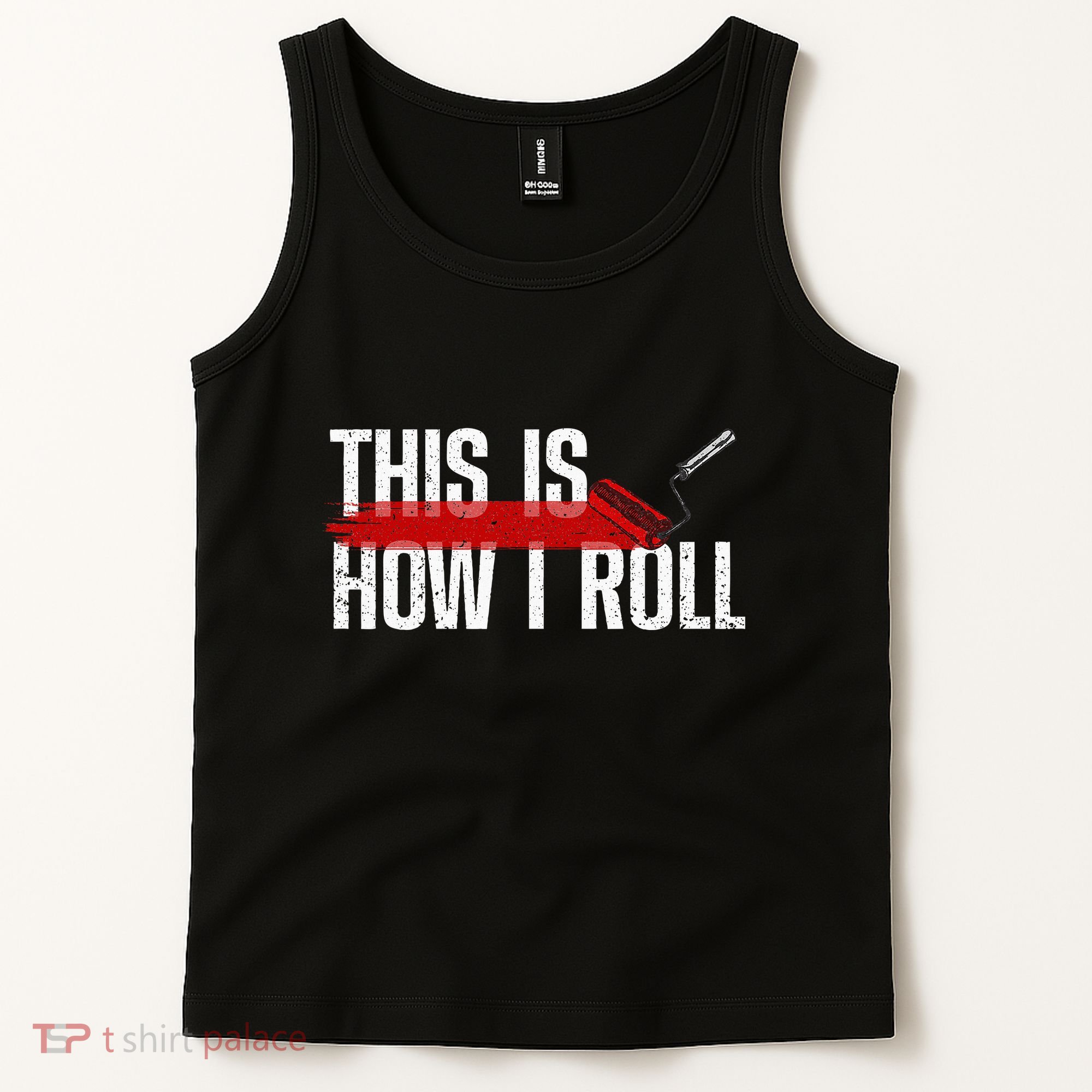 Funny Painter Art For Women Professional Painter Roller Tank Top