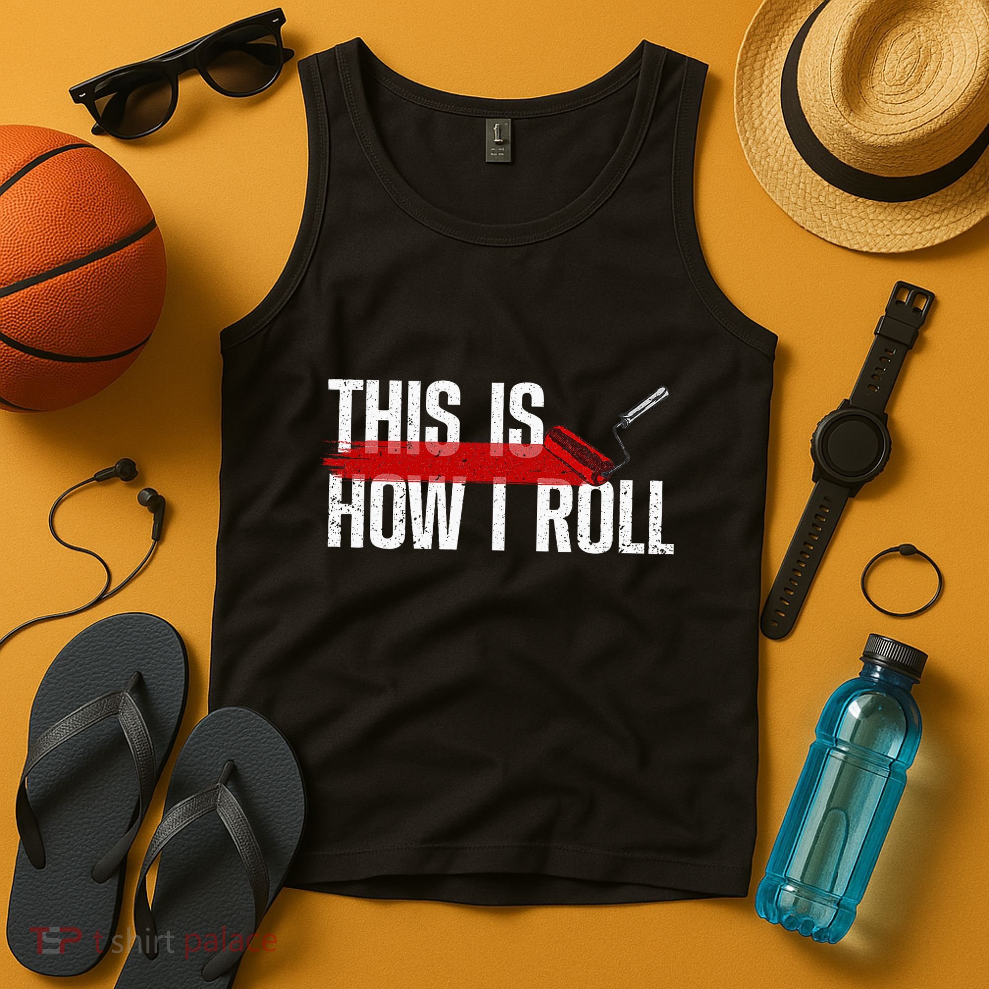 Funny Painter Art For Women Professional Painter Roller Tank Top