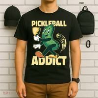 Funny Pickleball Addict vintage friend T-Shirt thumb 6