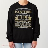 Funny Pastor Appreciation Gift Christian Preacher Women's Sweatshirt thumb 0