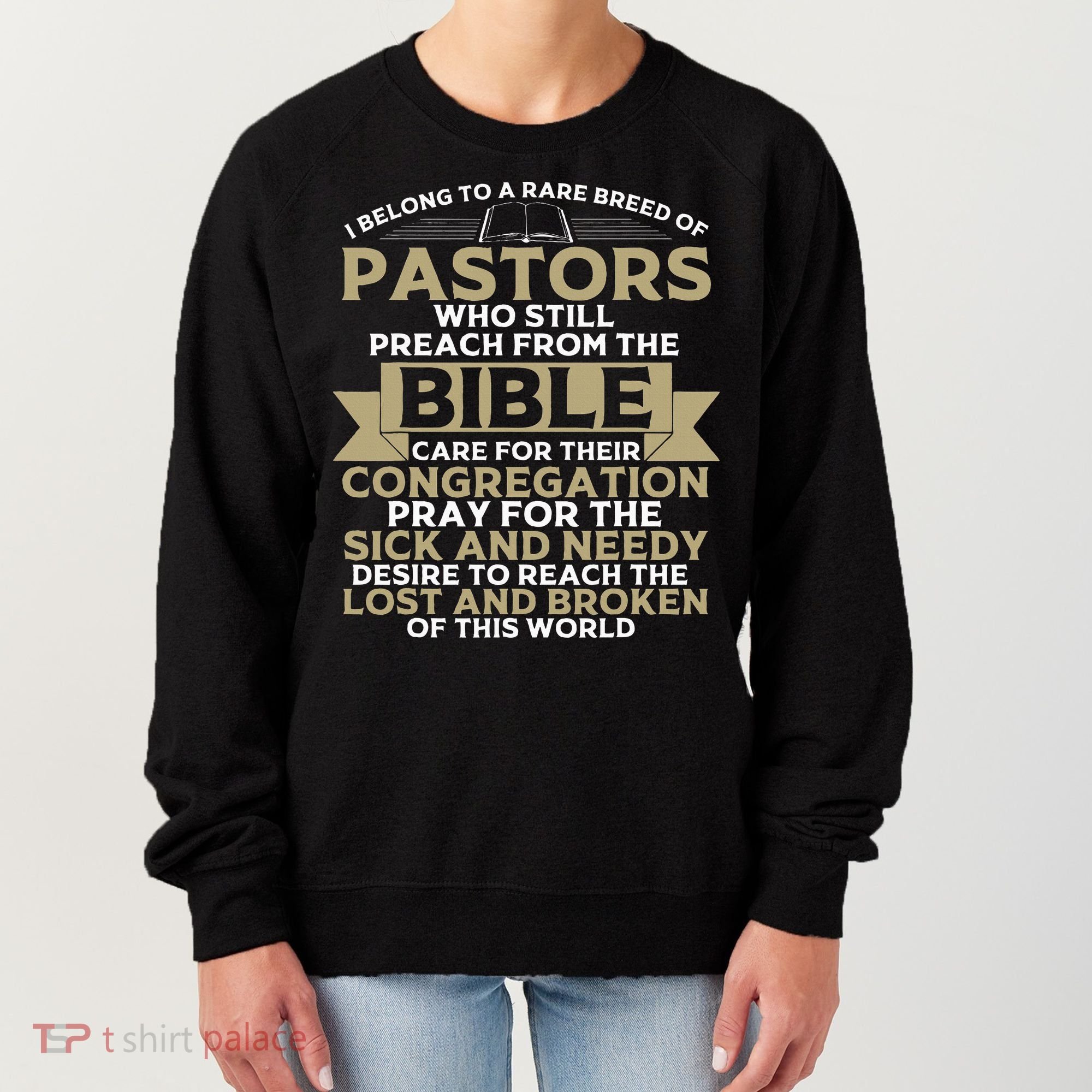 Funny Pastor Appreciation Gift Christian Preacher Women's Sweatshirt