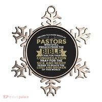 Funny Pastor Appreciation Gift Christian Preacher Ornament thumb 0