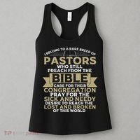 Funny Pastor Appreciation Gift Christian Preacher Women's Tank Top thumb 3