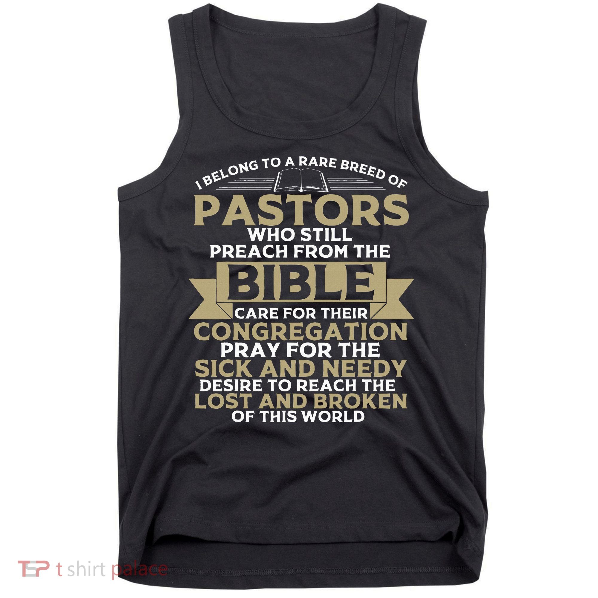Funny Pastor Appreciation Gift Christian Preacher Tank Top