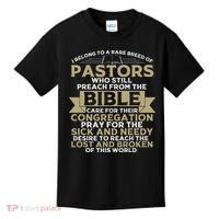 Funny Pastor Appreciation Gift Christian Preacher Kids T-Shirt thumb 0