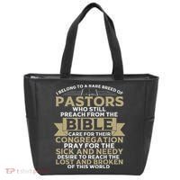 Funny Pastor Appreciation Gift Christian Preacher Tote Bag thumb 0