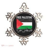 Free Palestine Arabic Palestine Gaza Jerusalem Support Ornament thumb 0