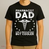 Funny Pharmacist Art For Dad School Pharmacy Technicians T-Shirt thumb 3