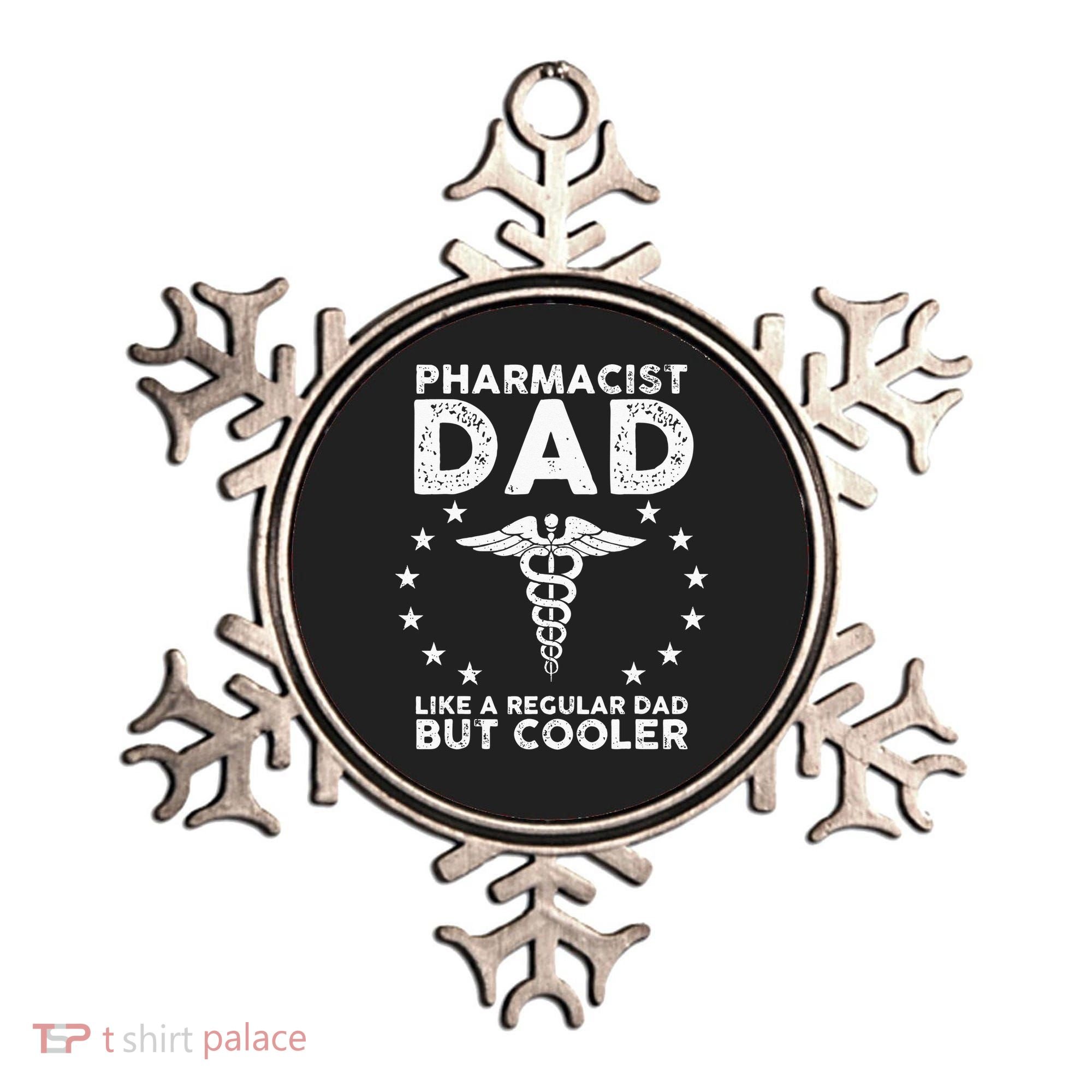 Funny Pharmacist Art For Dad School Pharmacy Technicians Ornament