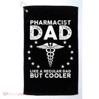 Funny Pharmacist Art For Dad School Pharmacy Technicians Golf Towel thumb 0