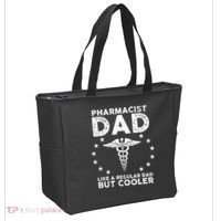 Funny Pharmacist Art For Dad School Pharmacy Technicians Tote Bag thumb 2