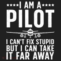 Funny Pilot Art For Men Women Aircraft Themed Airplane Pilot Hat thumb 2