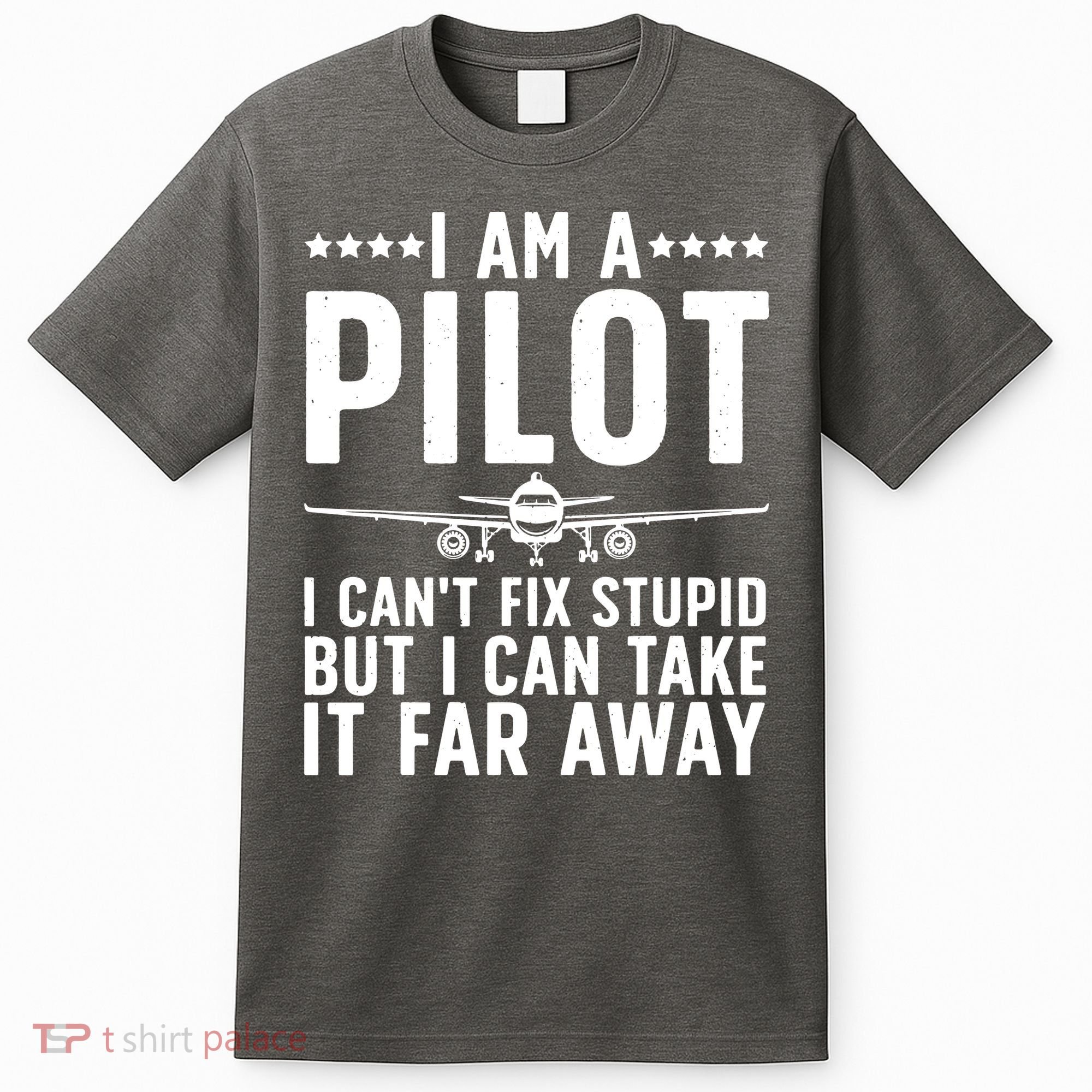 Funny Pilot Art For Men Women Aircraft Themed Airplane Pilot T-Shirt