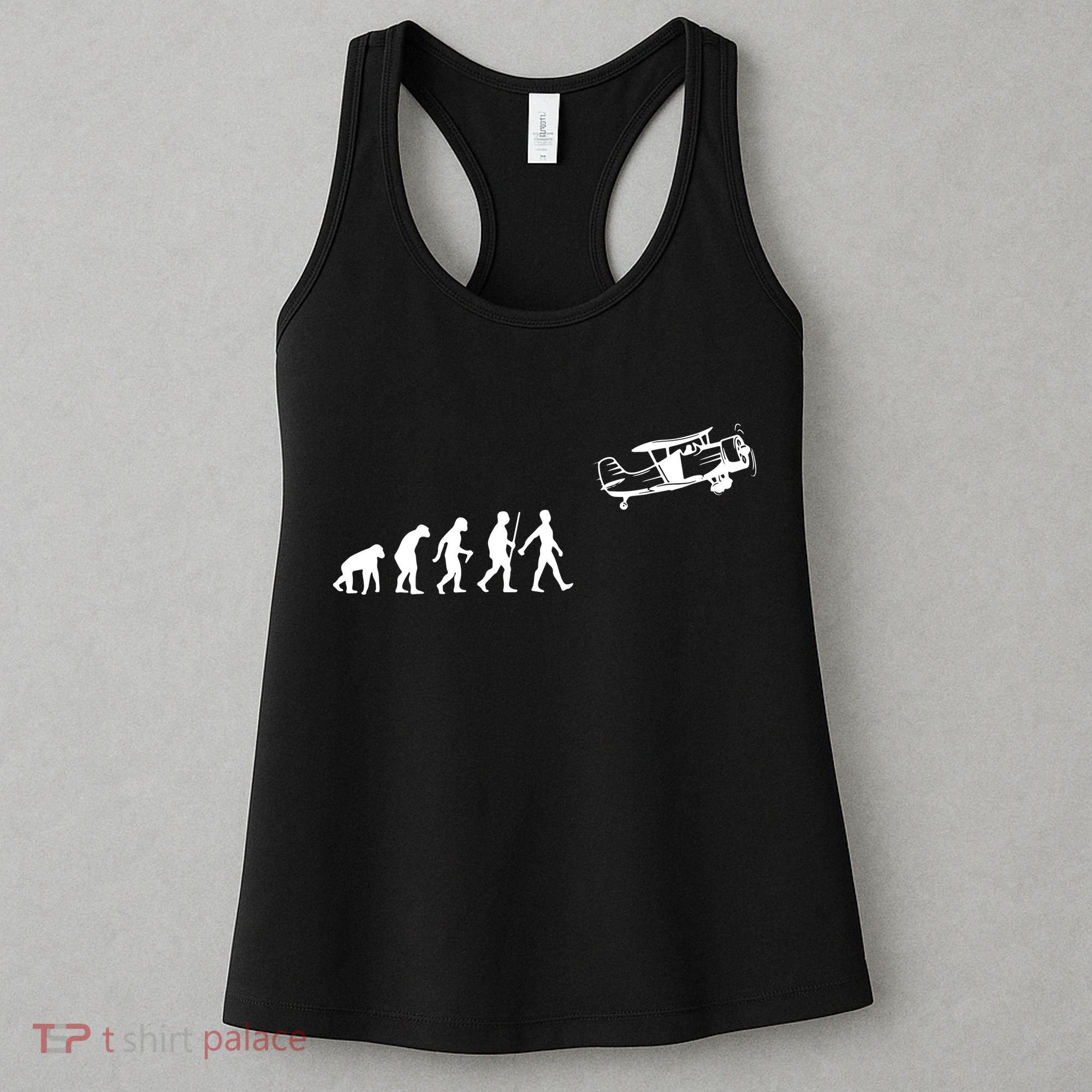 Funny Pilot Art For Men Women Airplane Pilot Aviation Lovers Women's Tank Top
