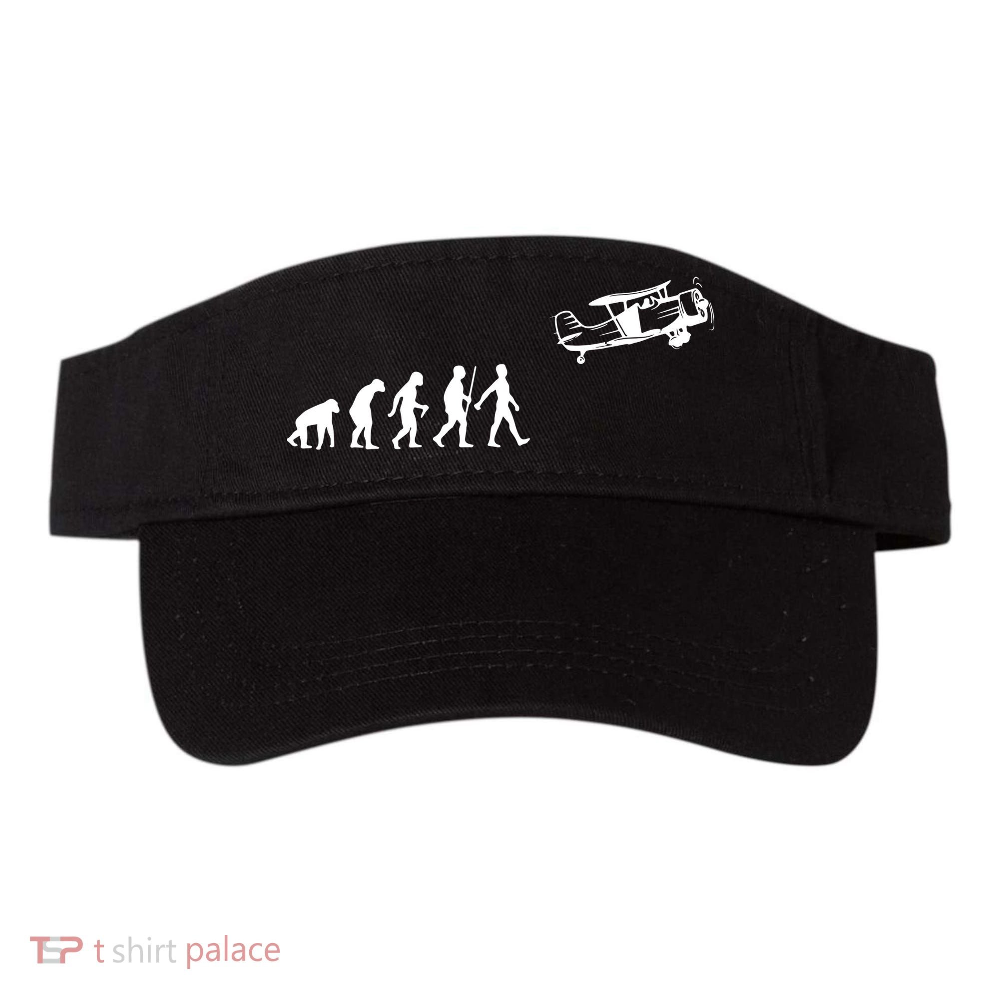 Funny Pilot Art For Men Women Airplane Pilot Aviation Lovers Visor