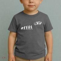 Funny Pilot Art For Men Women Airplane Pilot Aviation Lovers Toddler T-Shirt thumb 2