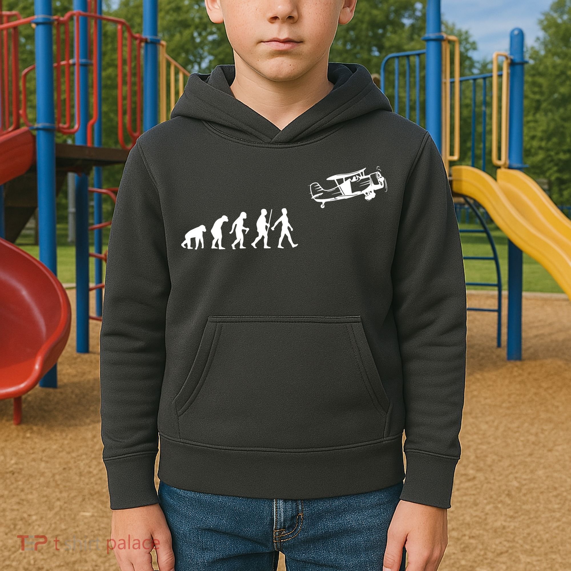 Funny Pilot Art For Men Women Airplane Pilot Aviation Lovers Kids Hoodie
