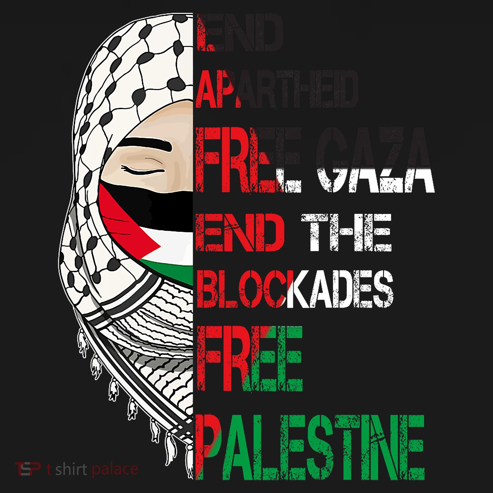 Free Palestine Arabic Palestine Gaza Jerusalem Support Flag Sweatshirt