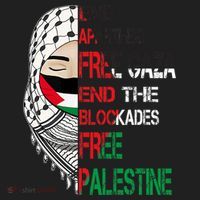 Free Palestine Arabic Palestine Gaza Jerusalem Support Flag Tumbler thumb 3