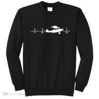 Flying Pilot , Aviation Heartbeat Sweatshirt thumb 0