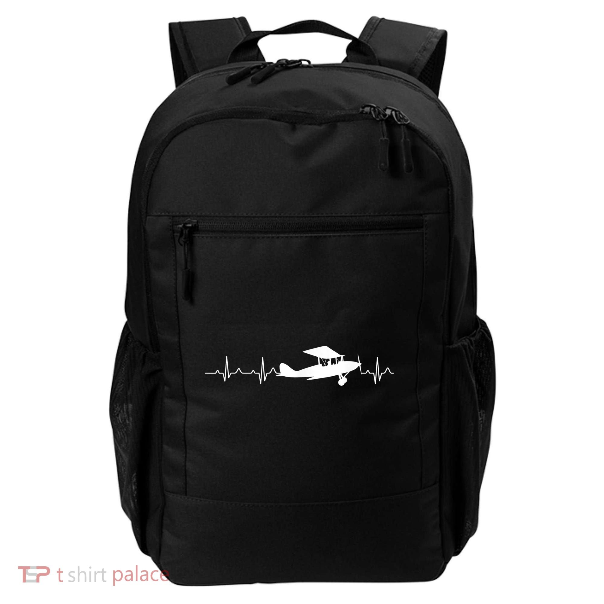 Flying Pilot , Aviation Heartbeat Backpack