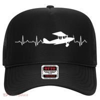 Flying Pilot , Aviation Heartbeat Hat thumb 0