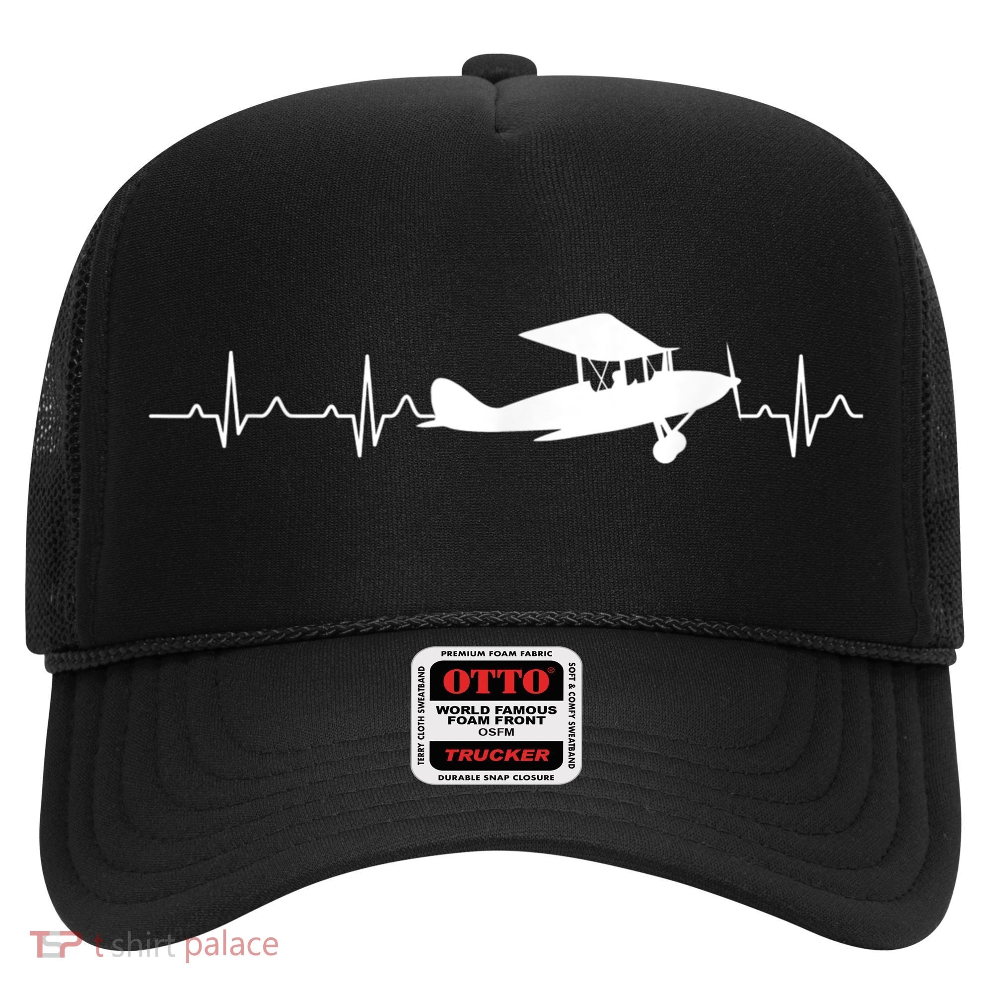 Flying Pilot , Aviation Heartbeat Hat