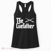 Funny Pool Billiards Player The Cue Father Gift Women's Tank Top thumb 0