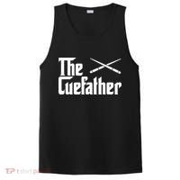 Funny Pool Billiards Player The Cue Father Gift PosiCharge Competitor Tank thumb 0