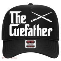 Funny Pool Billiards Player The Cue Father Gift Hat thumb 0