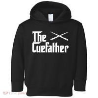 Funny Pool Billiards Player The Cue Father Gift Toddler Hoodie thumb 0
