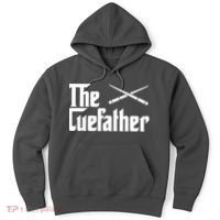Funny Pool Billiards Player The Cue Father Gift Hoodie thumb 0