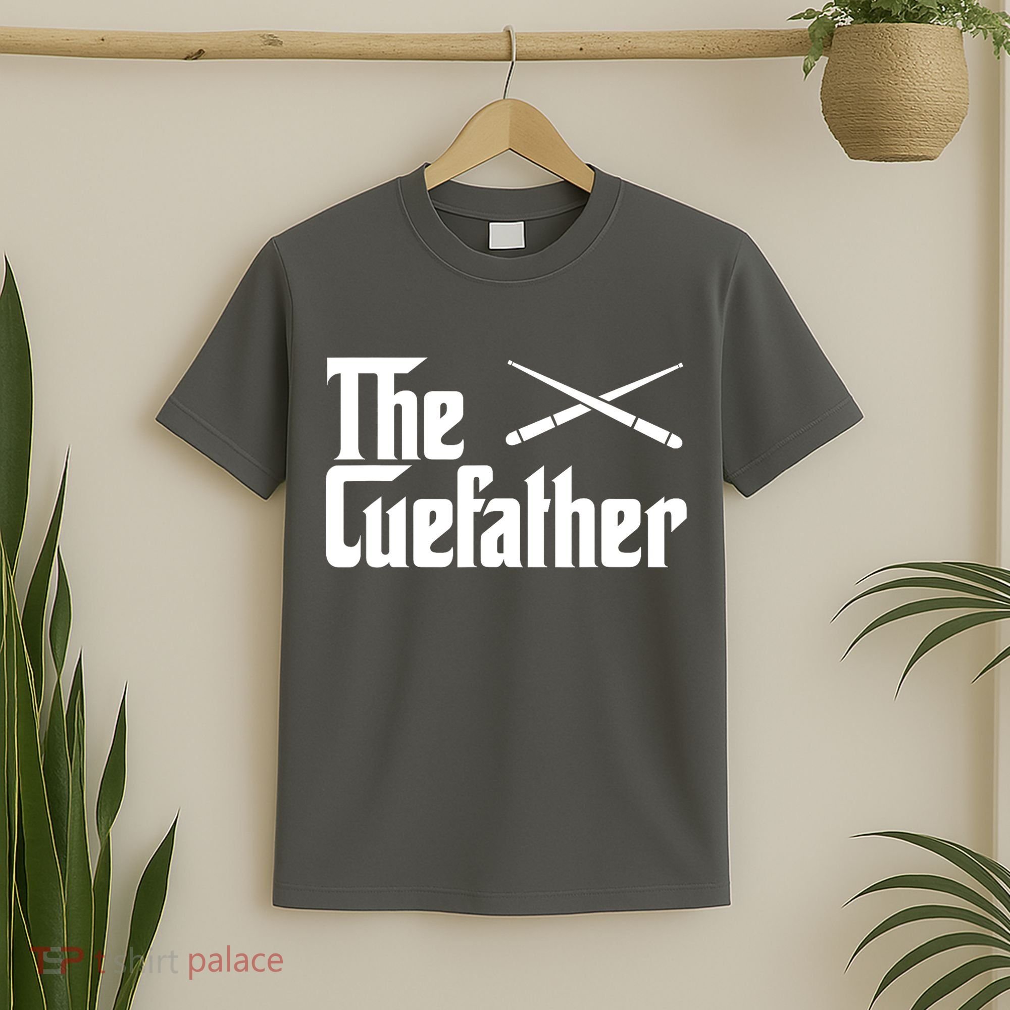 Funny Pool Billiards Player The Cue Father Gift T-Shirt