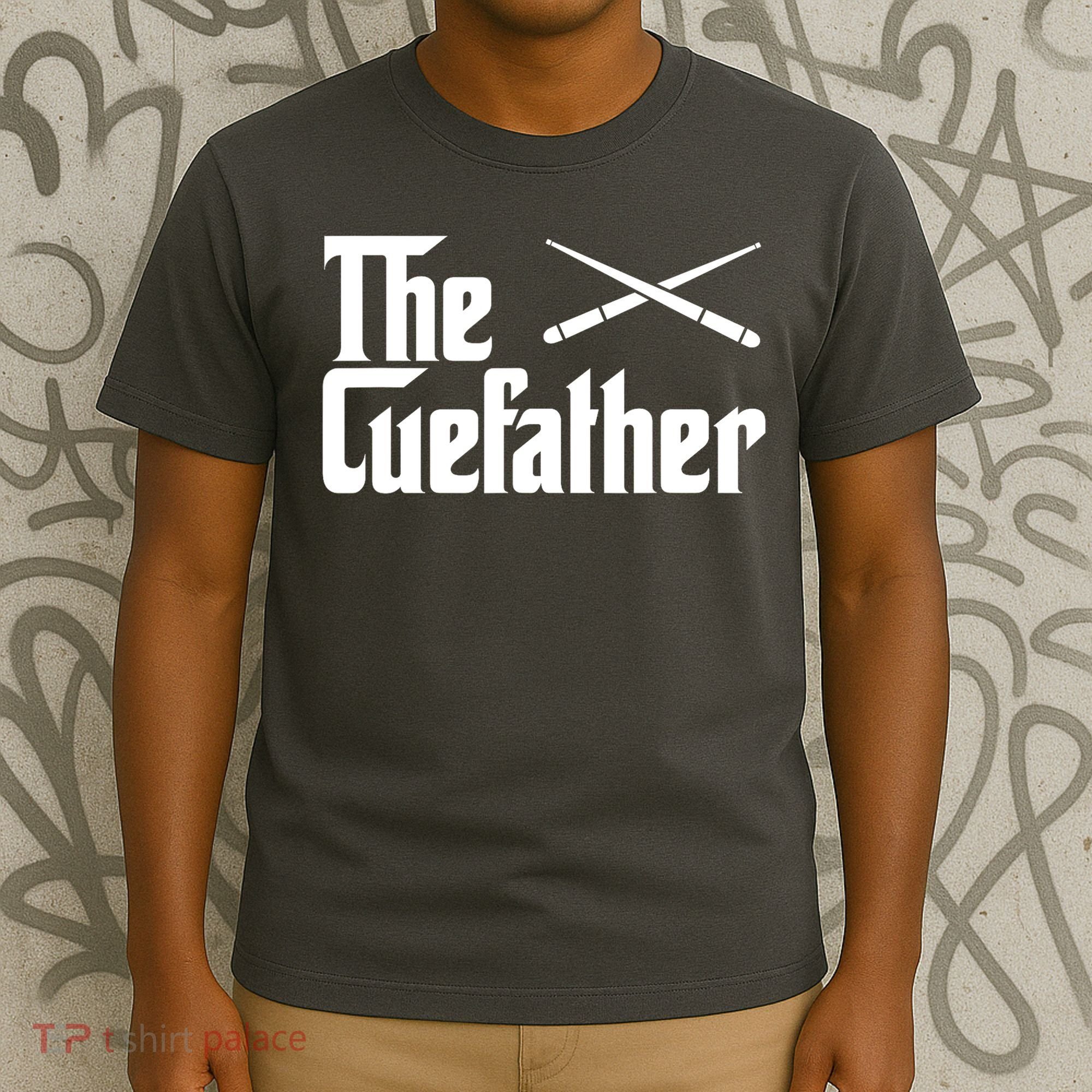 Funny Pool Billiards Player The Cue Father Gift T-Shirt