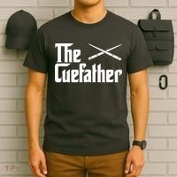 Funny Pool Billiards Player The Cue Father Gift T-Shirt thumb 6