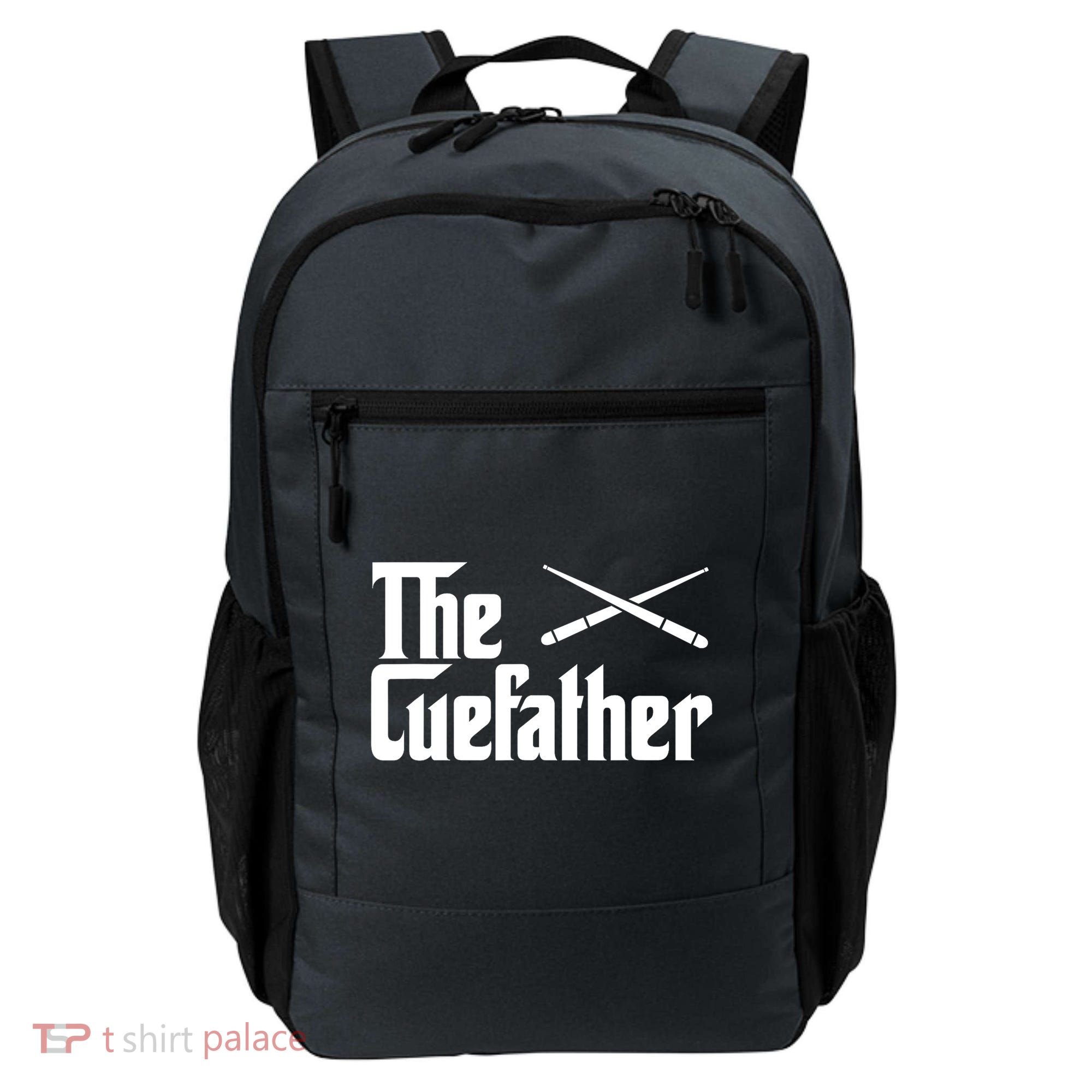 Funny Pool Billiards Player The Cue Father Gift Backpack
